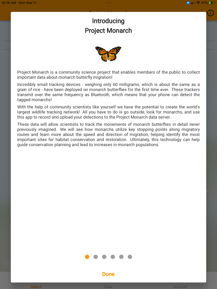 Project Monarch Science