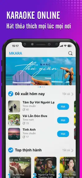 Game screenshot mKara -  Karaoke Online mod apk