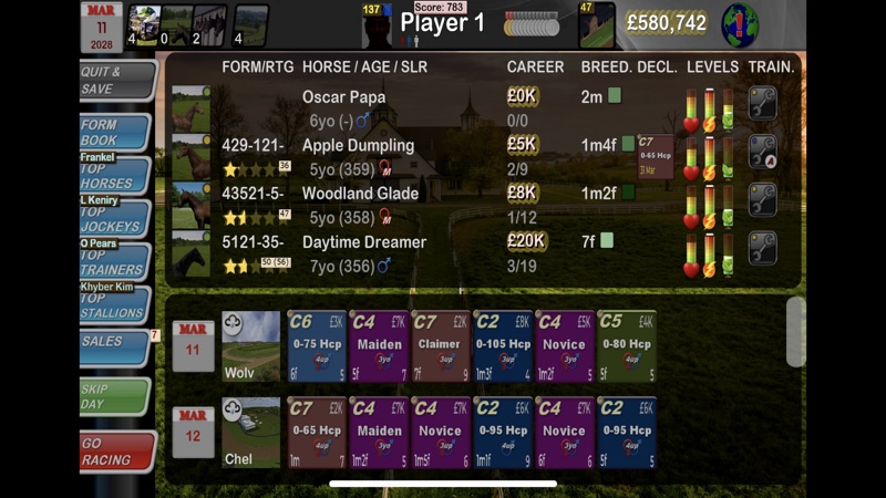 Starters Orders horse racing screenshot 5