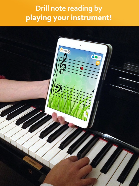 Screenshot #1 for Note Rush: Music Reading Game