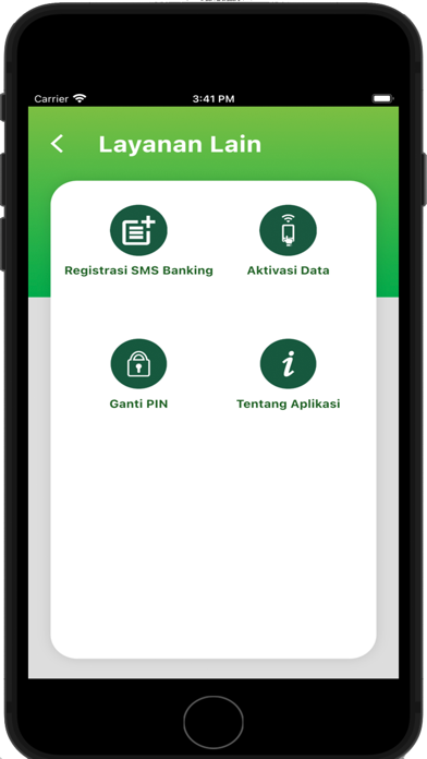 Bank NTB Syariah SMS Banking Screenshot