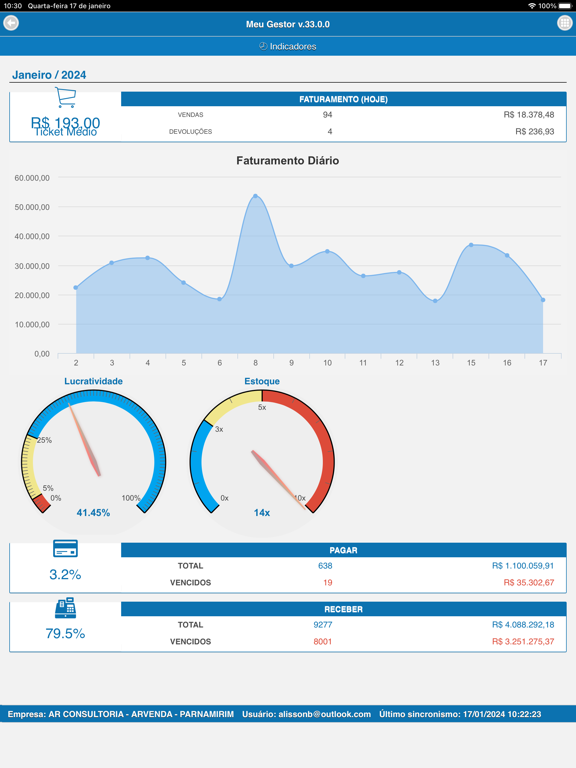 Screenshot #6 pour Meu Gestor