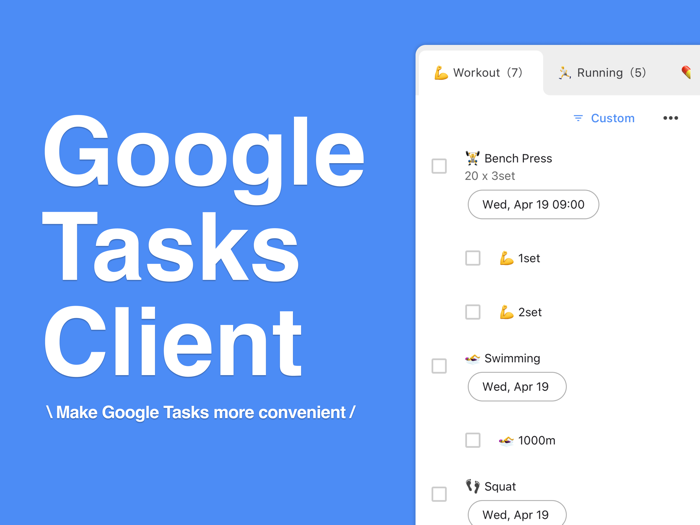 ToDo for Google - Manage tasks