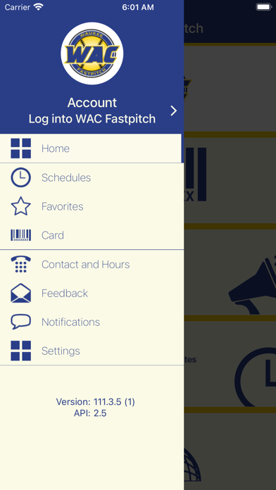 WAC Fastpitch Screenshot