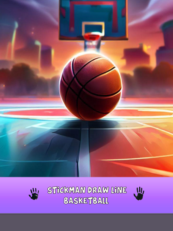 Stickman Draw Line Basketball