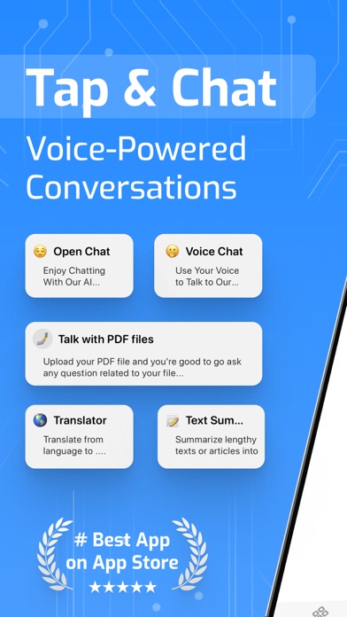 VoxAI - Interactive Voice AI Screenshot