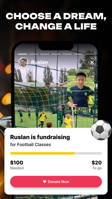 Child sponsorship — Humancreed Screenshot