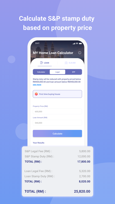 Screenshot #3 pour Malaysia Home Loan Calculator