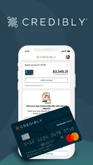 credibly business banking iphone screenshot 1
