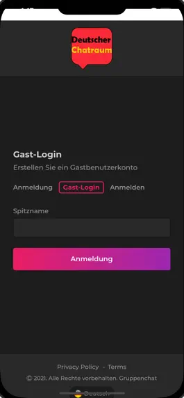 Game screenshot Deutscher Chatraum hack