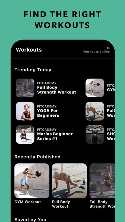 Fitcademy: Social Training App