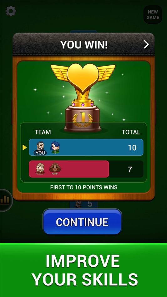#4. Euchre - Card Game Offline (iOS) 由: 俊威 钟