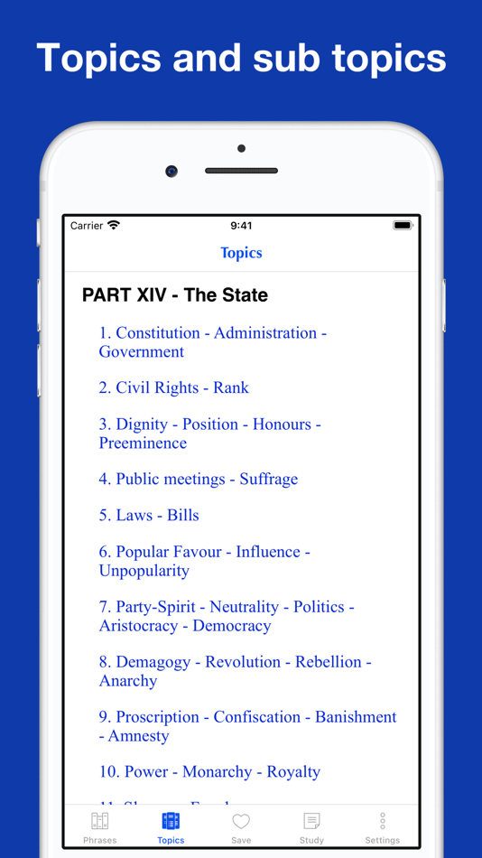 #5. Latin Phrasebook (iOS) 由: Trang Hoai