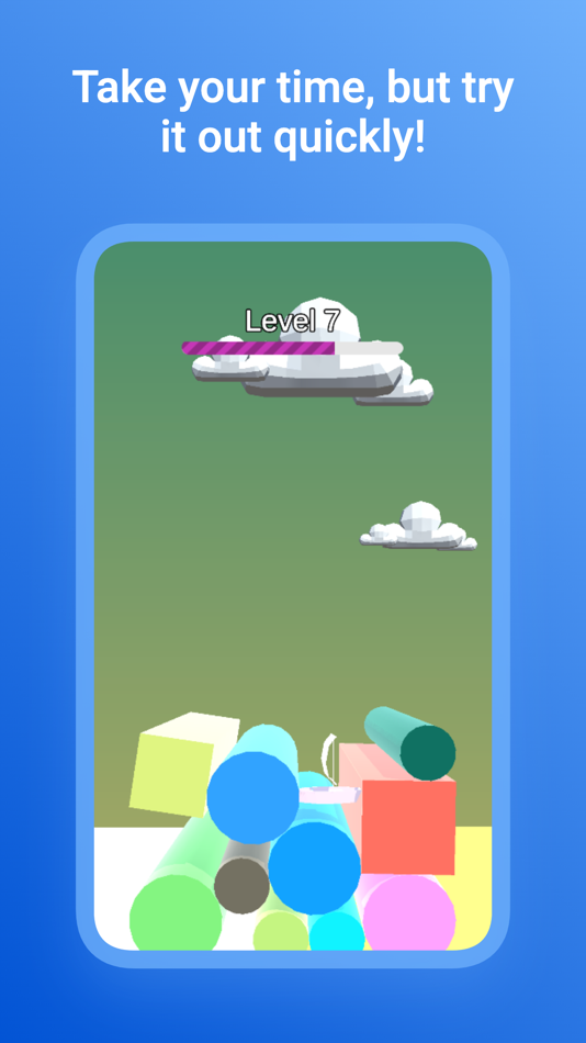 #3. Color Sail 3D Dot Puzzle Game (iOS) By: SHOTA HIGASHIHARA