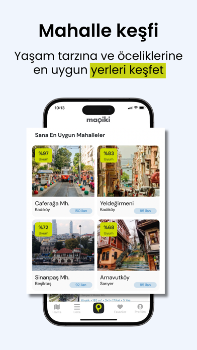 Mapiki: Sana en uygun evler Screenshot