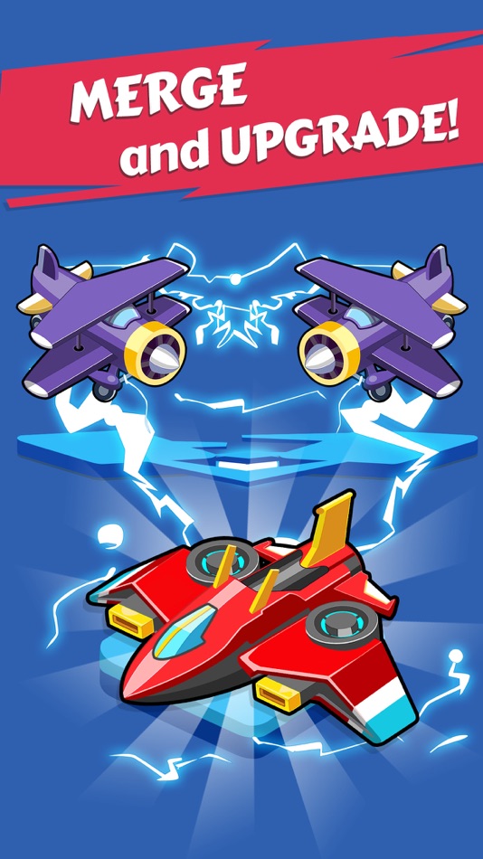 #3. Merge Planes Idle Tycoon (iOS) Bởi: Baxter Games Newcastle Limited