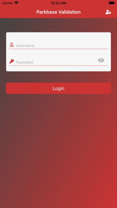 ParkBase – Validation Screenshot