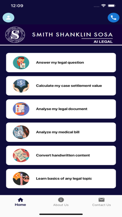 Smith Shanklin Sosa AI Legal Screenshot