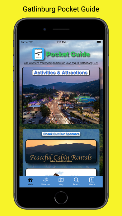 Gatlinburg Pocket Guide Screenshot