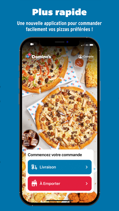 Screenshot #1 pour Domino’s Pizza France