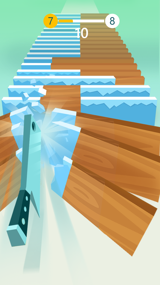 #2. Knife Stack — throwing games (iOS) 由: Wooden Toys