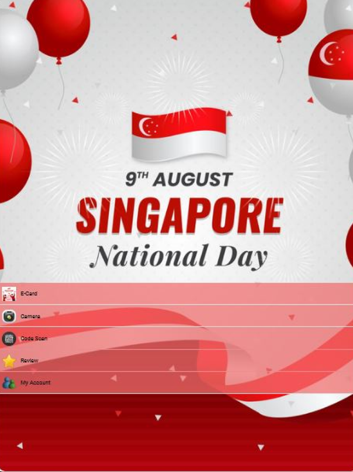 Singapore National Day E-cards