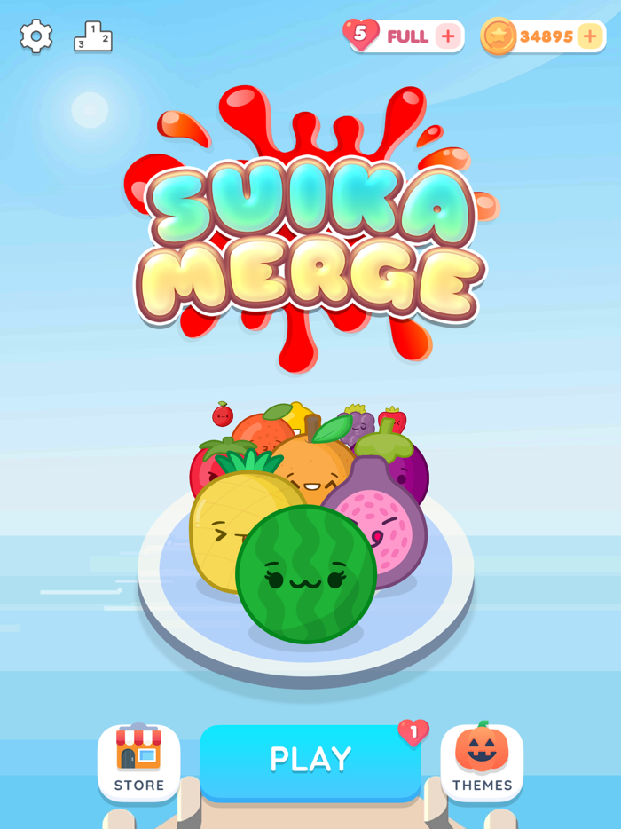 Suika Merge - Make Watermelon