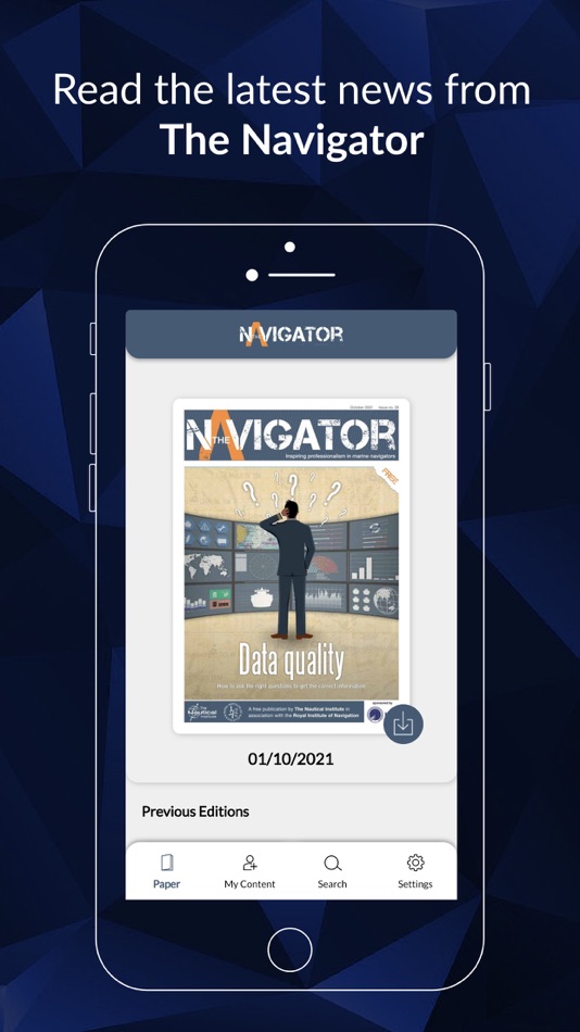 #1. The Navigator (iOS) 由: The Nautical Institute