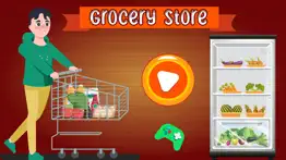 supermarket shopping game cash iphone screenshot 2