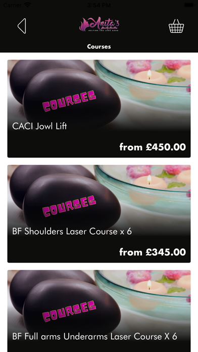 Anita's Beauty Centre Screenshot