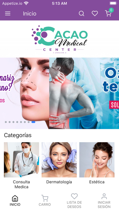 Cacao Center Screenshot