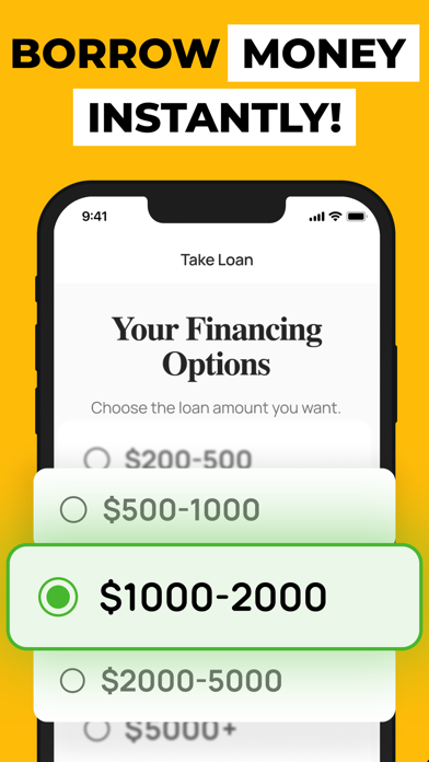 Borrow Money Instantly & Easy! Screenshot