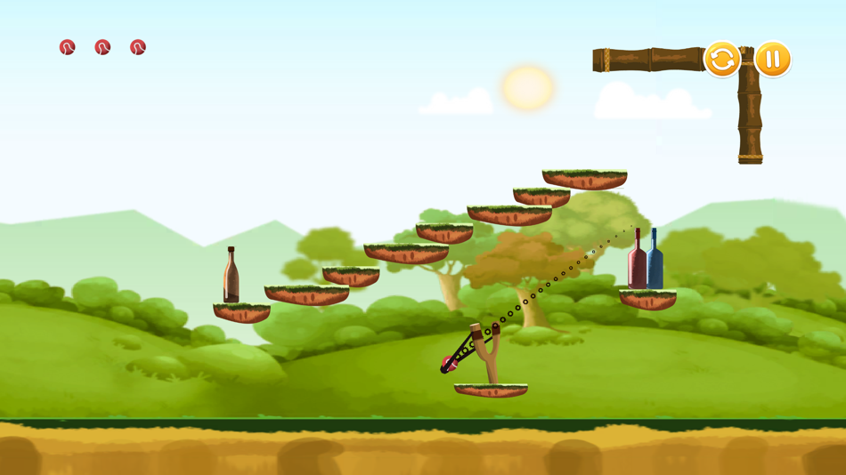 #2. Fun Games : Shooting Bottles (iOS) 由: 一力 郭