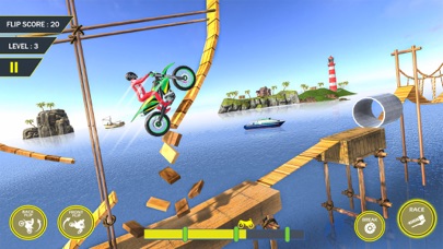 Bike Racing Megaramp Stunts 3D Screenshot