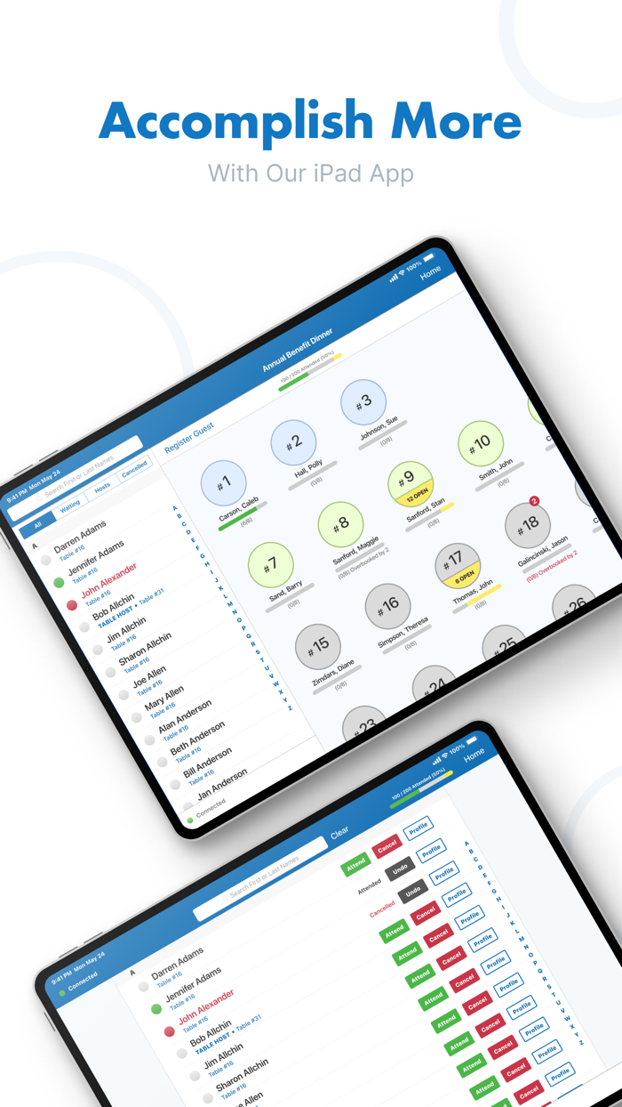 Attendance Live Check-in