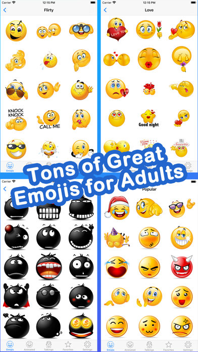 Screenshot #3 pour Adult Emoji Sticker for Lovers