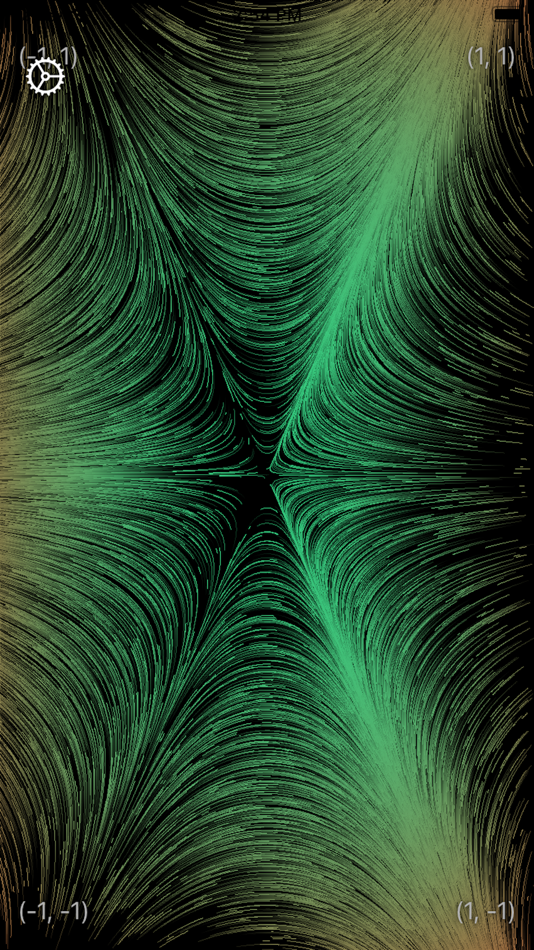 #7. Vector Field: Particle Flow (macOS) Podle: Eliott Morgensztern