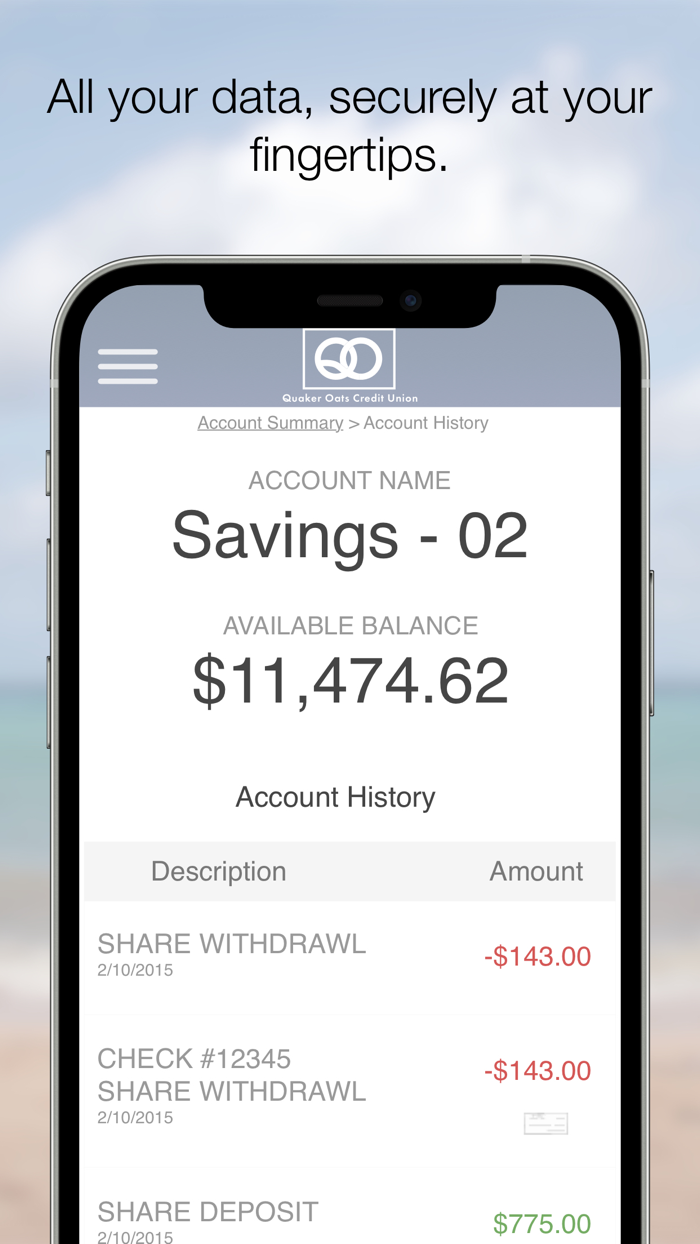 Quaker Oats CU Member.Net