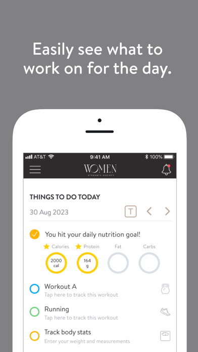 Women Strength Society Screenshot