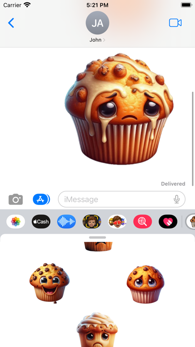 Muffin Stickers Screenshot