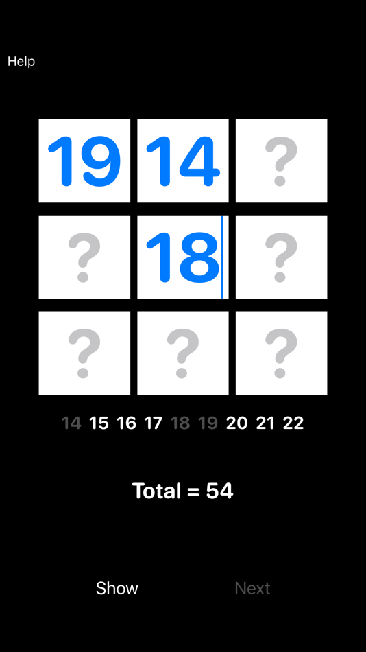 #4. Magic Square Game (iOS) 由: Paul Scott