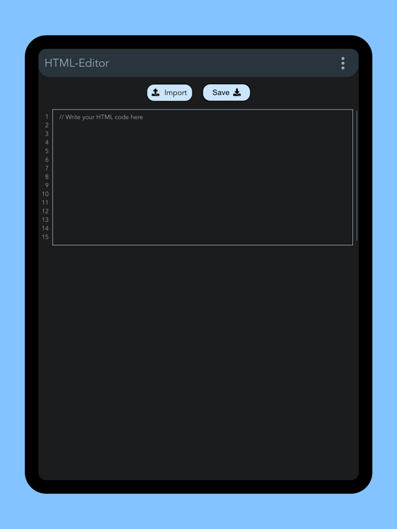 Screenshot #5 pour Pro HTML Editor