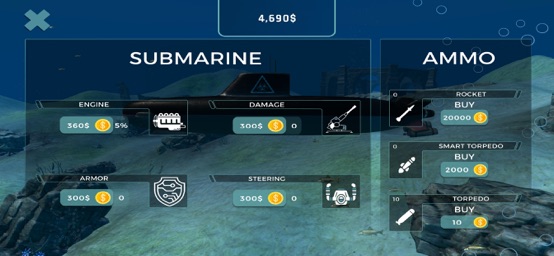 Screenshot of Submarine Simulator 2