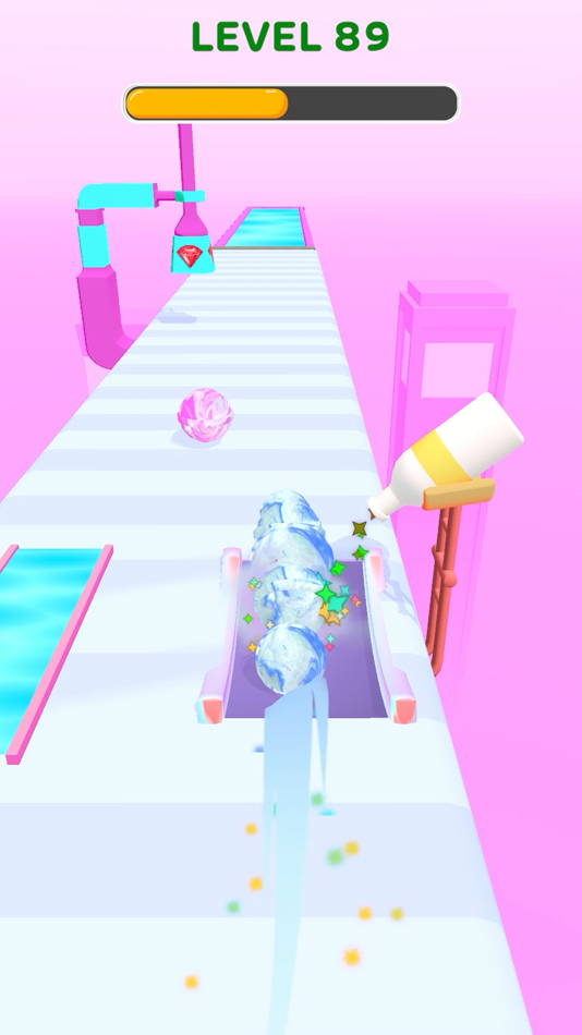 #6. Bath Bomb Run (iOS) بواسطة: Elif Arzu Dedekarginoglu