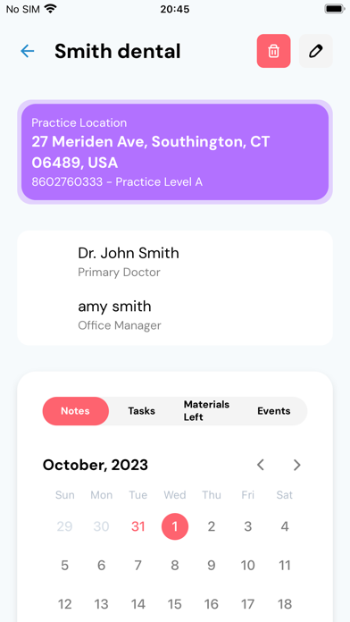 App screenshot