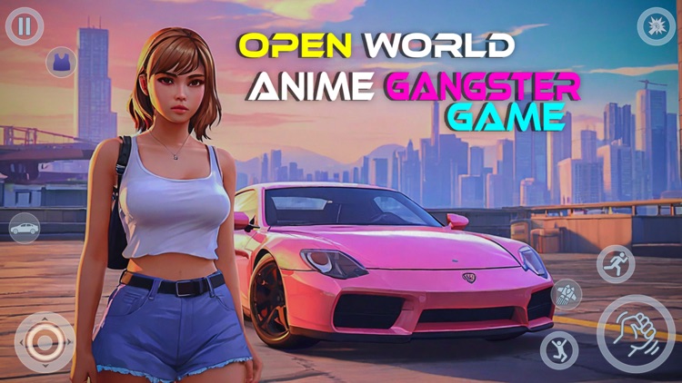 Anime Girl Gangster Crime Game