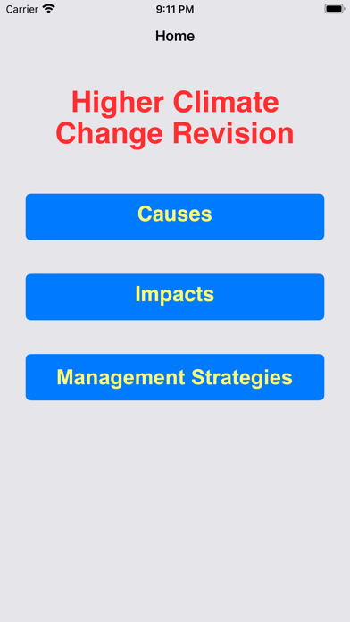 Geoprep Higher Climate Change Screenshot