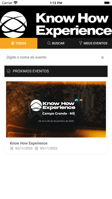 Know How Experience Screenshot