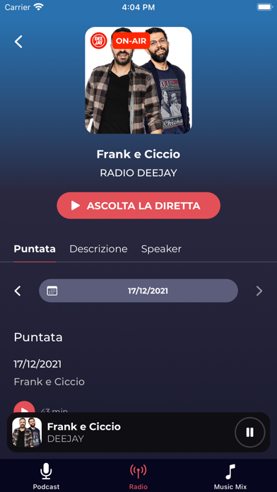 OnePodcast Screenshot