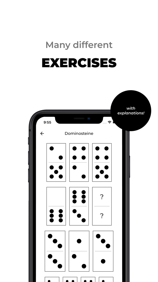 #1. Aptitude Test App (iOS) Podle: Marvin Rembrink